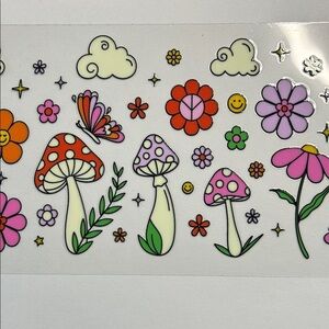 Mushroom Cup Decal 172